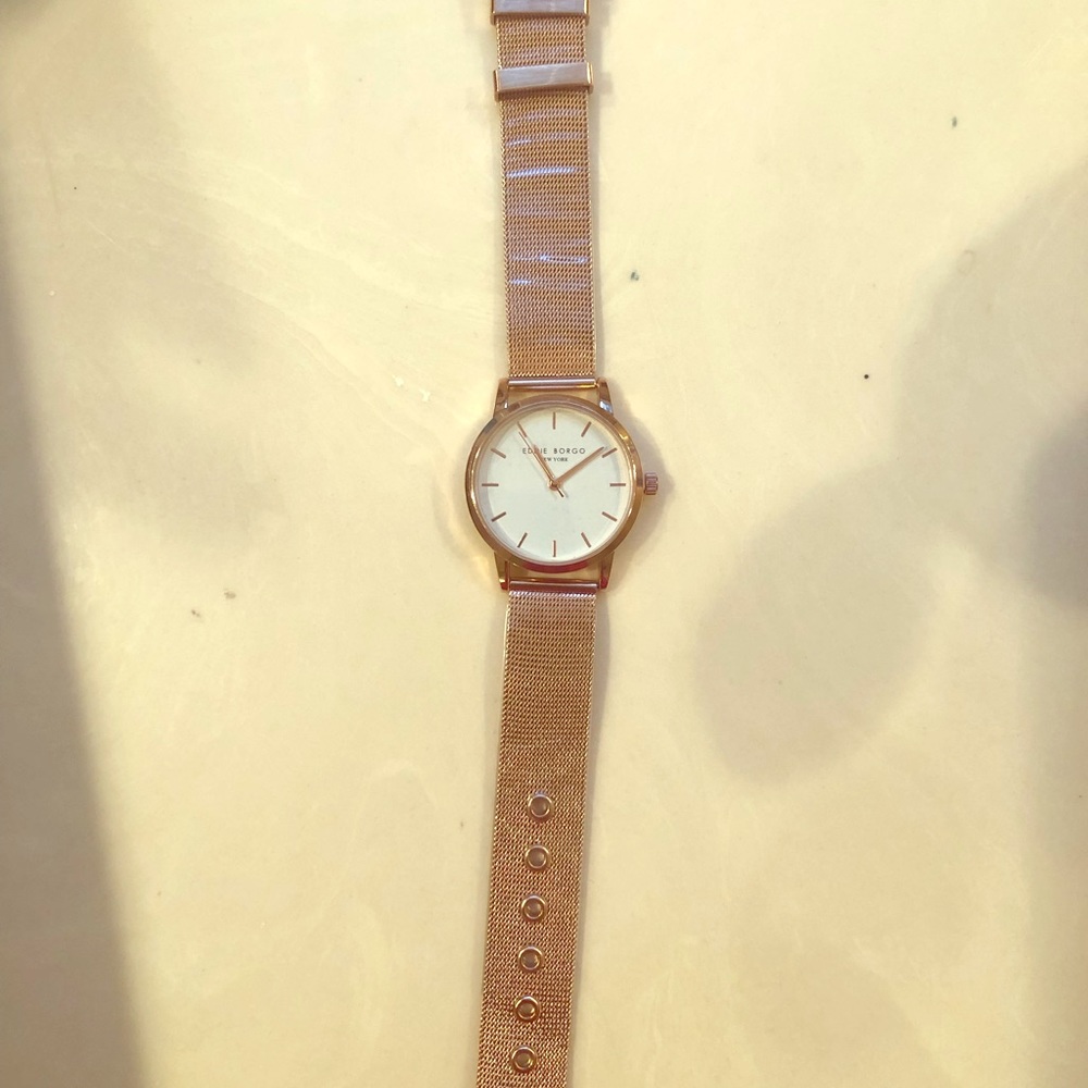 Rachel Zoe Boxof Style Eddie Borgo Rose Gold Watch